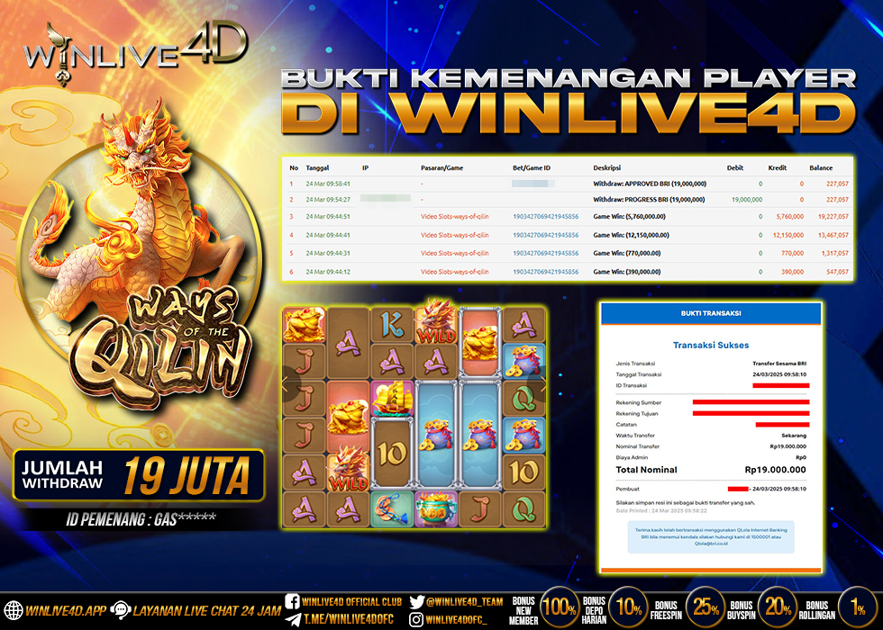 WINLIVE4D JACKPOT qilin-24-3-25.,- LUNAS