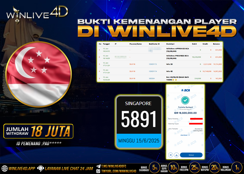 WINLIVE4D JACKPOT sgp-15-6-25.,- LUNAS