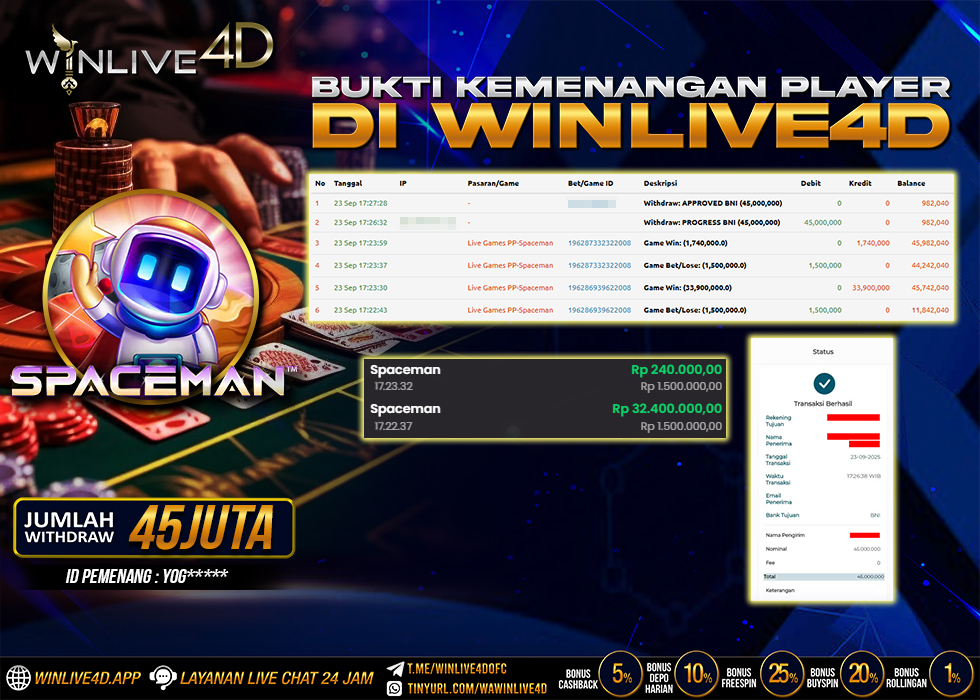 WINLIVE4D JACKPOT.,- LUNAS