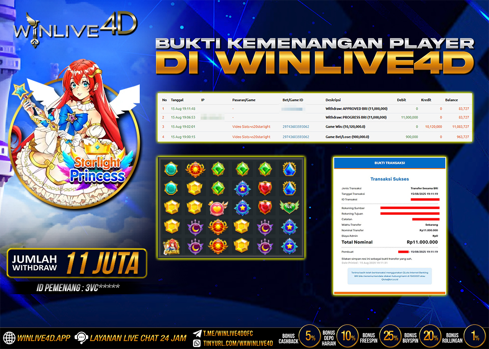 WINLIVE4D JACKPOT starlight-princess-15-8-25.,- LUNAS