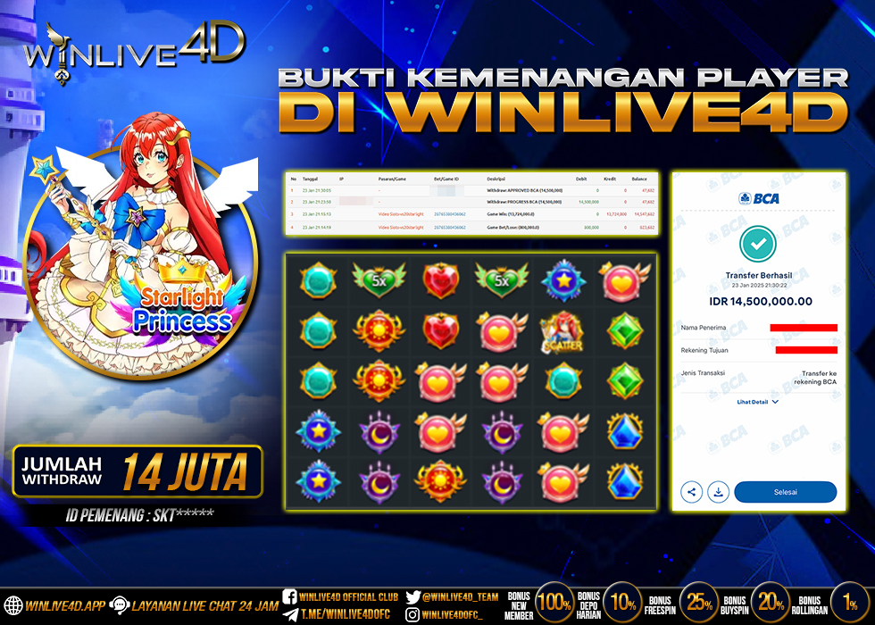 WINLIVE4D JACKPOT starlight-princess-23-1-25.,- LUNAS