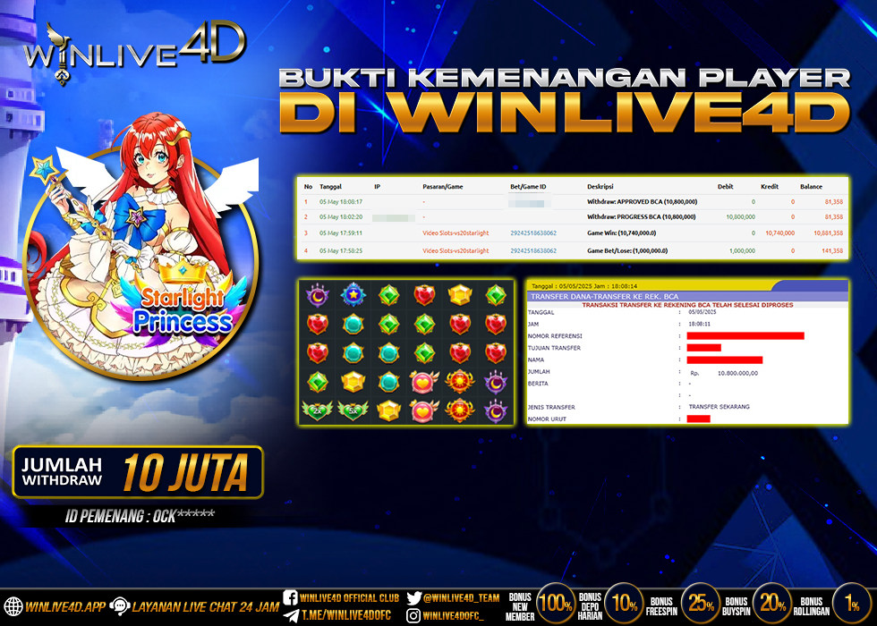 WINLIVE4D JACKPOT starlight-princess-5-5-25.,- LUNAS