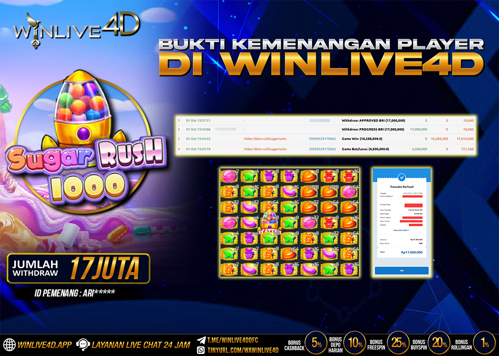 WINLIVE4D JACKPOT.,- LUNAS