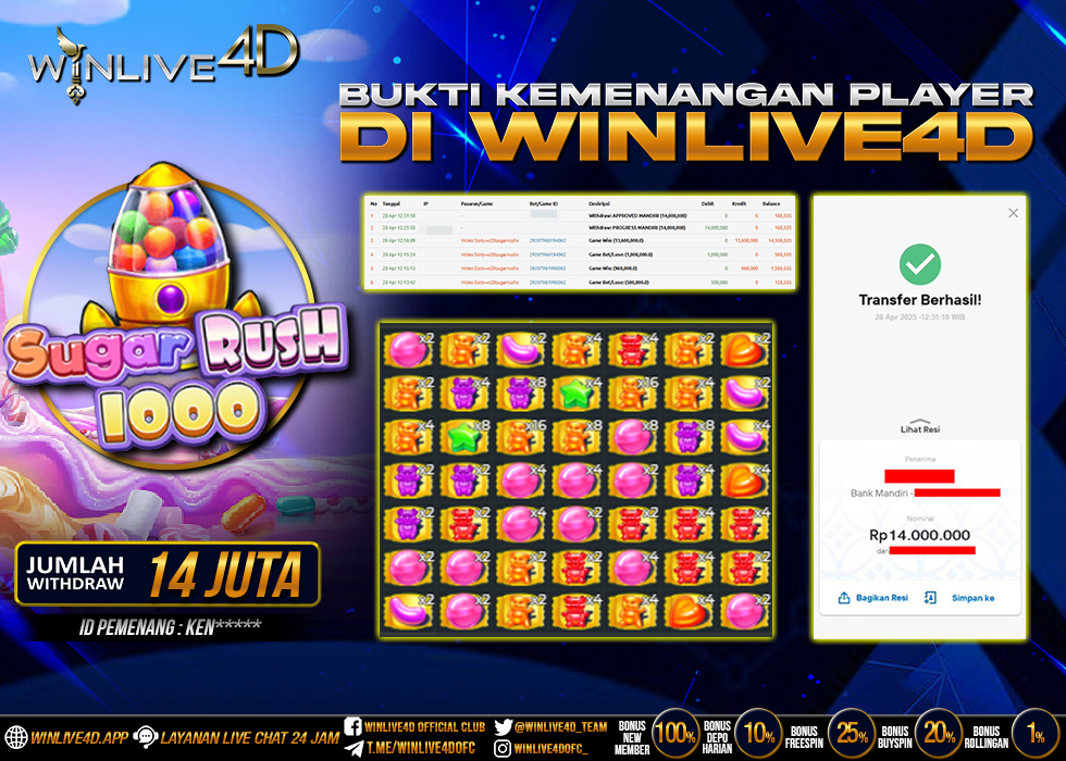 WINLIVE4D JACKPOT sugar-rush-1000-28-4-25.,- LUNAS