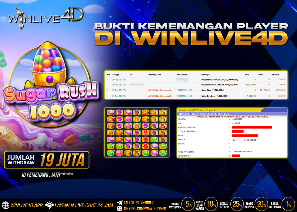 WINLIVE4D JACKPOT sugar-rush-1000-30-8-25.,- LUNAS