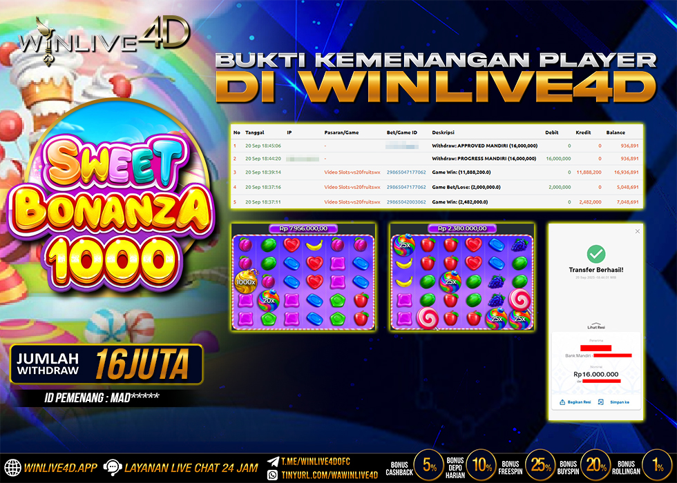 WINLIVE4D JACKPOT.,- LUNAS