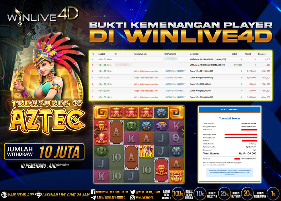 WINLIVE4D JACKPOT treasures-of-aztec-10-12-24.,- LUNAS