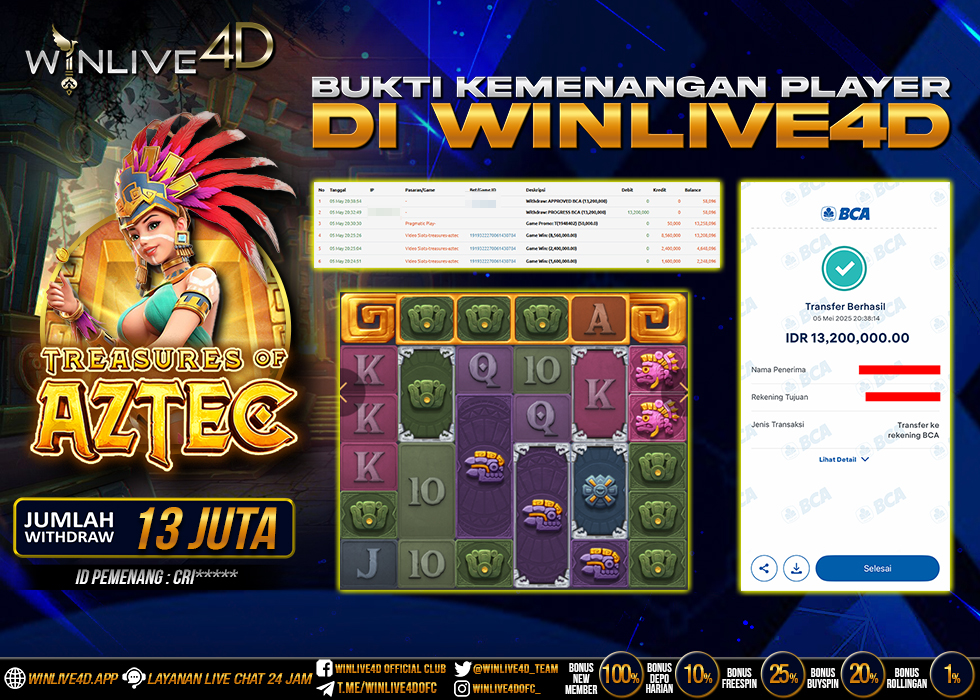 WINLIVE4D JACKPOT treasures-of-aztec-5-5-25.,- LUNAS