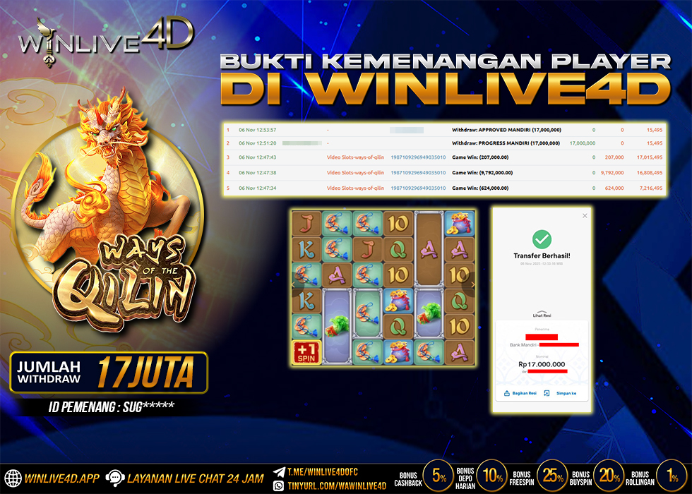 WINLIVE4D JACKPOT.,- LUNAS