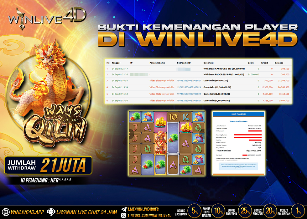 WINLIVE4D JACKPOT.,- LUNAS
