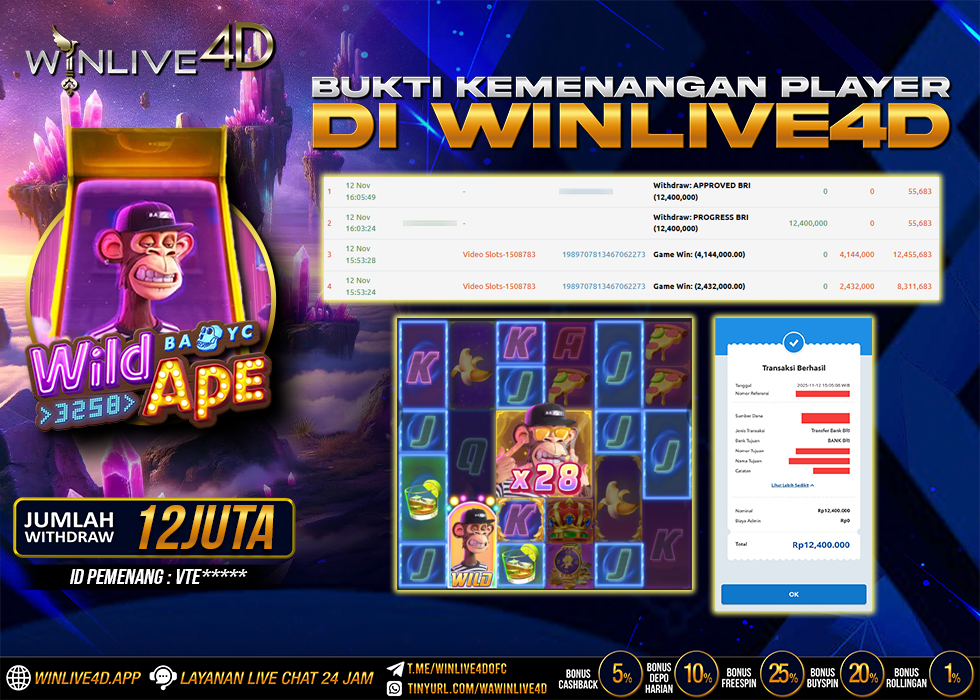 WINLIVE4D JACKPOT.,- LUNAS