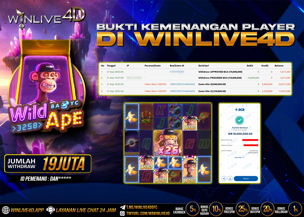 WINLIVE4D JACKPOT.,- LUNAS