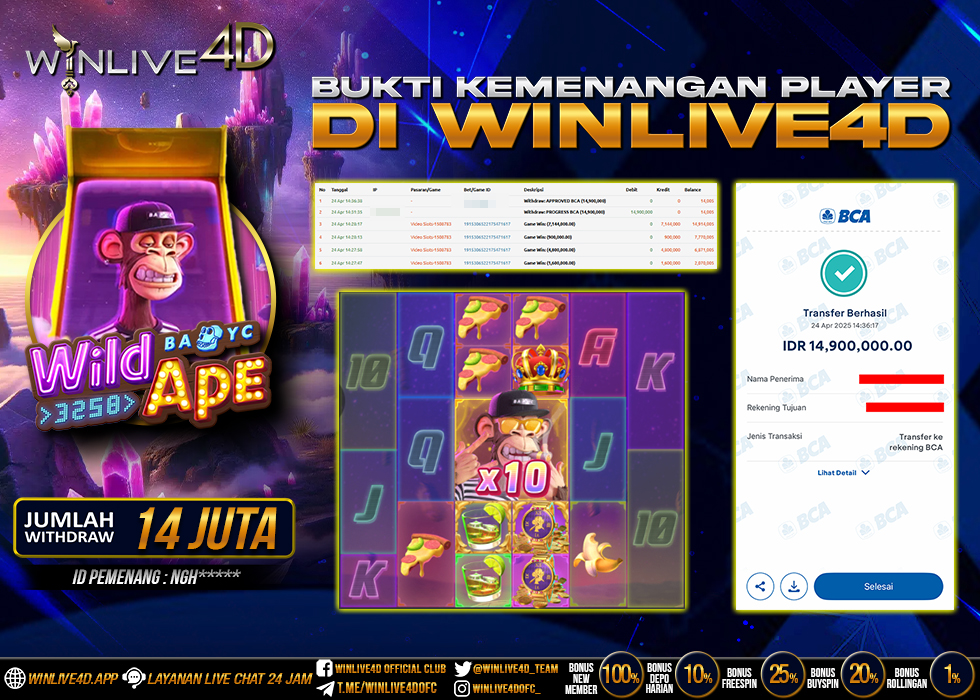 WINLIVE4D JACKPOT wild-ape-24-4-25.,- LUNAS