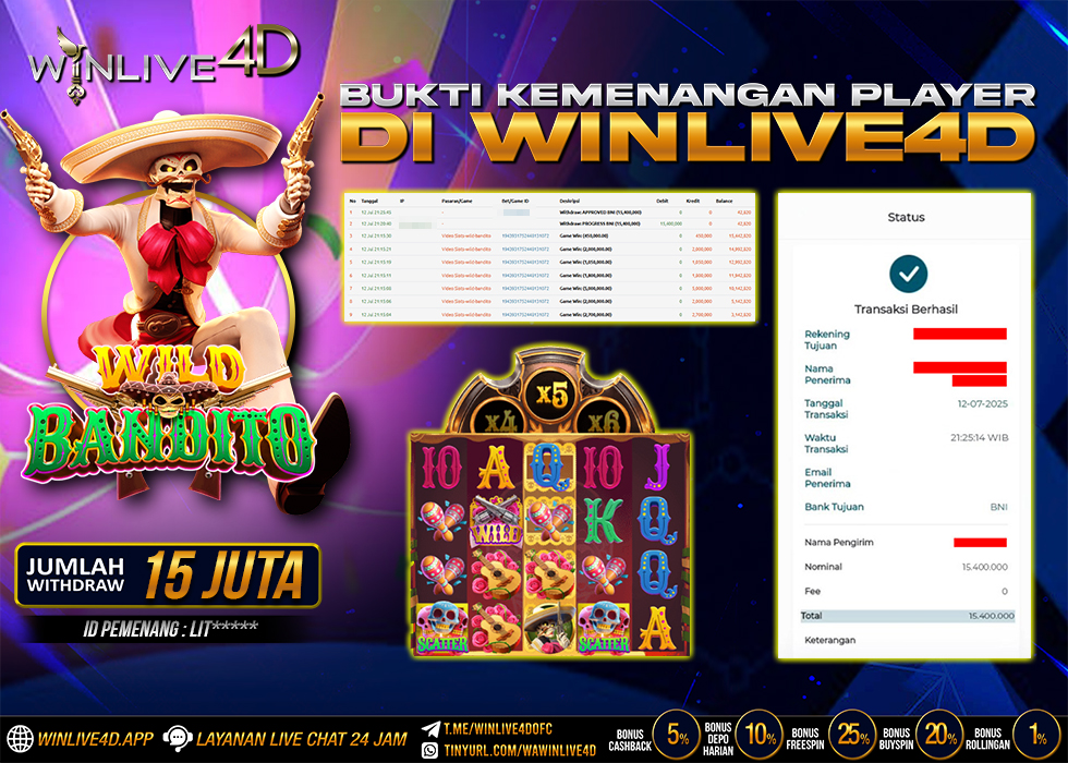 WINLIVE4D JACKPOT wild-bandito-12-7-25.,- LUNAS
