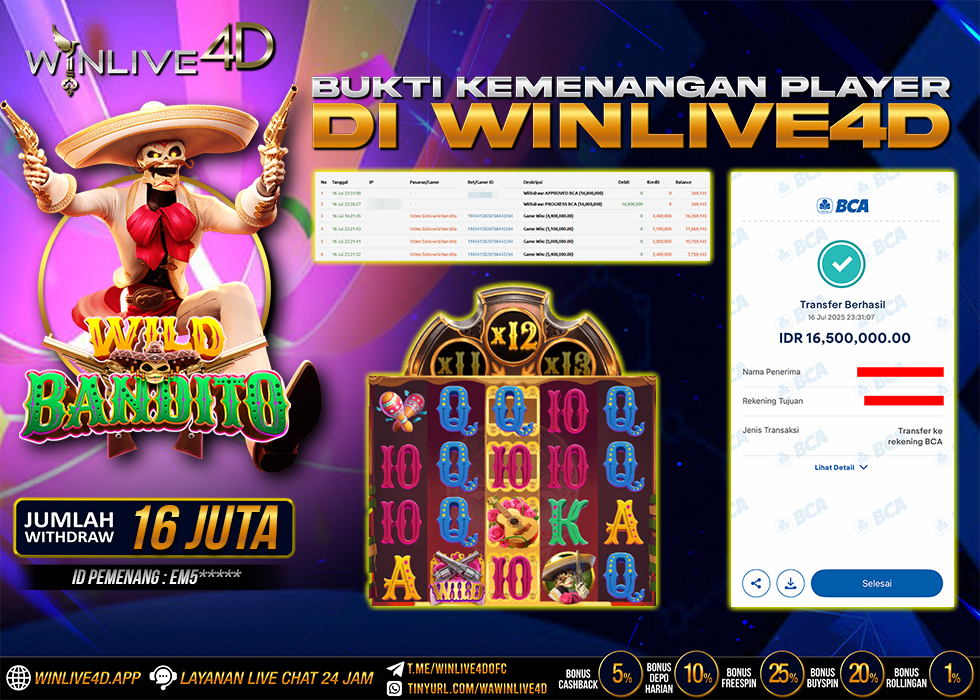 WINLIVE4D JACKPOT wild-bandito-16-7-25.,- LUNAS