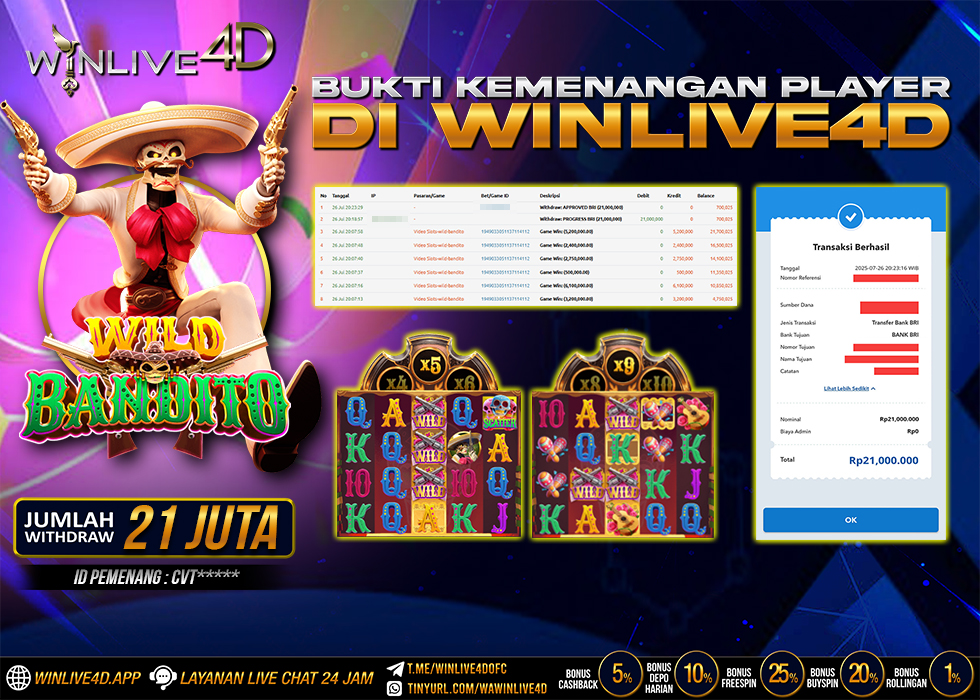 WINLIVE4D JACKPOT wild-bandito-26-7-25.,- LUNAS