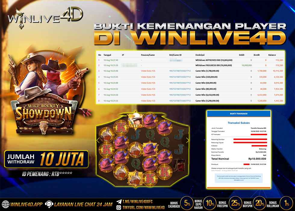 WINLIVE4D JACKPOT wild-bounty-showdown-18-8-25.,- LUNAS