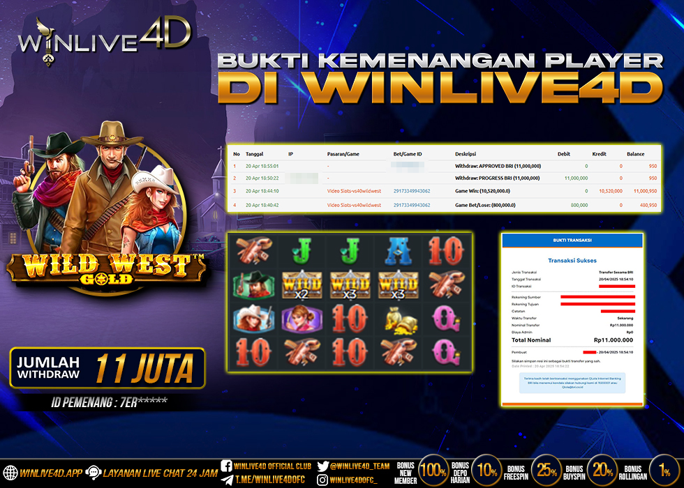 WINLIVE4D JACKPOT wild-west-gold-20-4-25.,- LUNAS