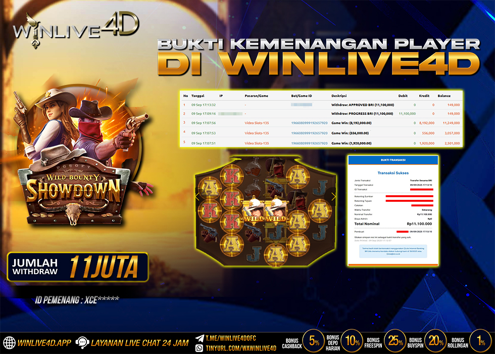 WINLIVE4D JACKPOT wildbounty-9-9-25.,- LUNAS