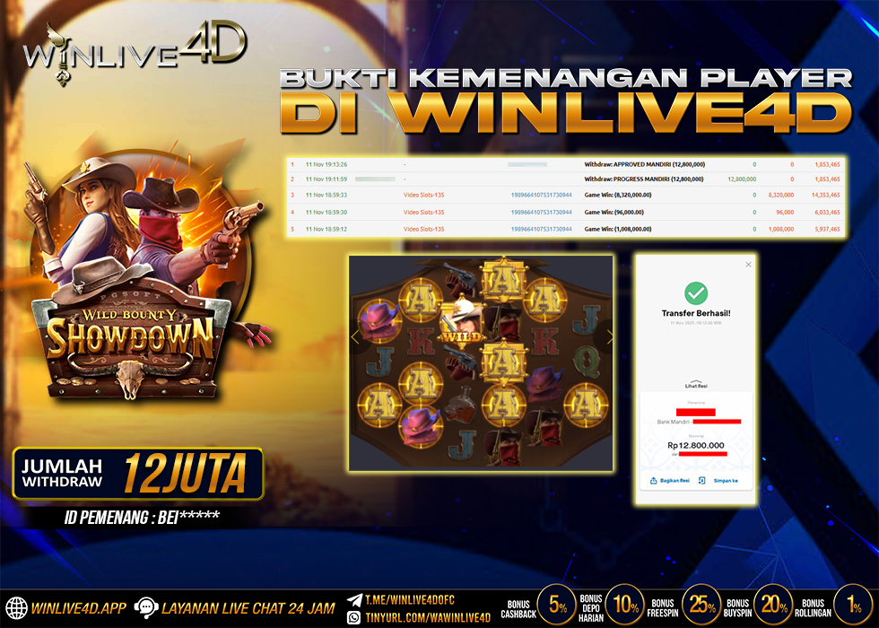 WINLIVE4D JACKPOT.,- LUNAS