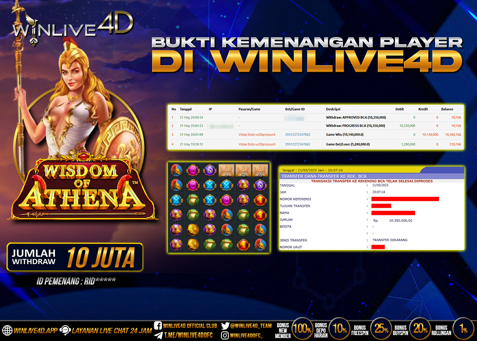 WINLIVE4D JACKPOT wisdom-of-athena-21-5-25.,- LUNAS