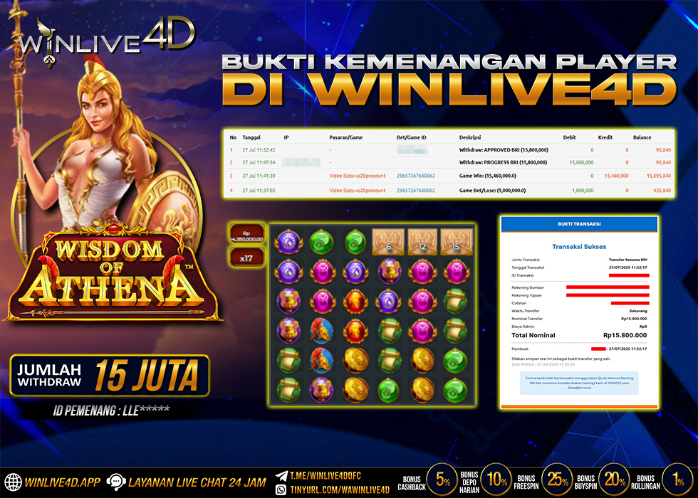 WINLIVE4D JACKPOT wisdom-of-athena-27-7-25.,- LUNAS
