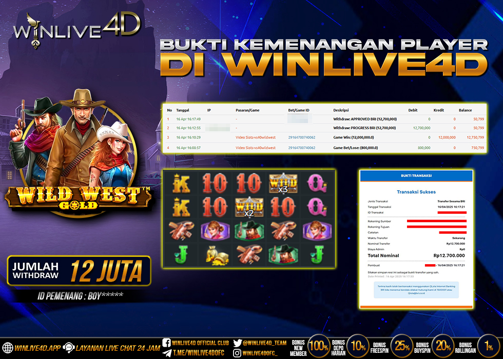 WINLIVE4D JACKPOT wwg-16-4-25.,- LUNAS