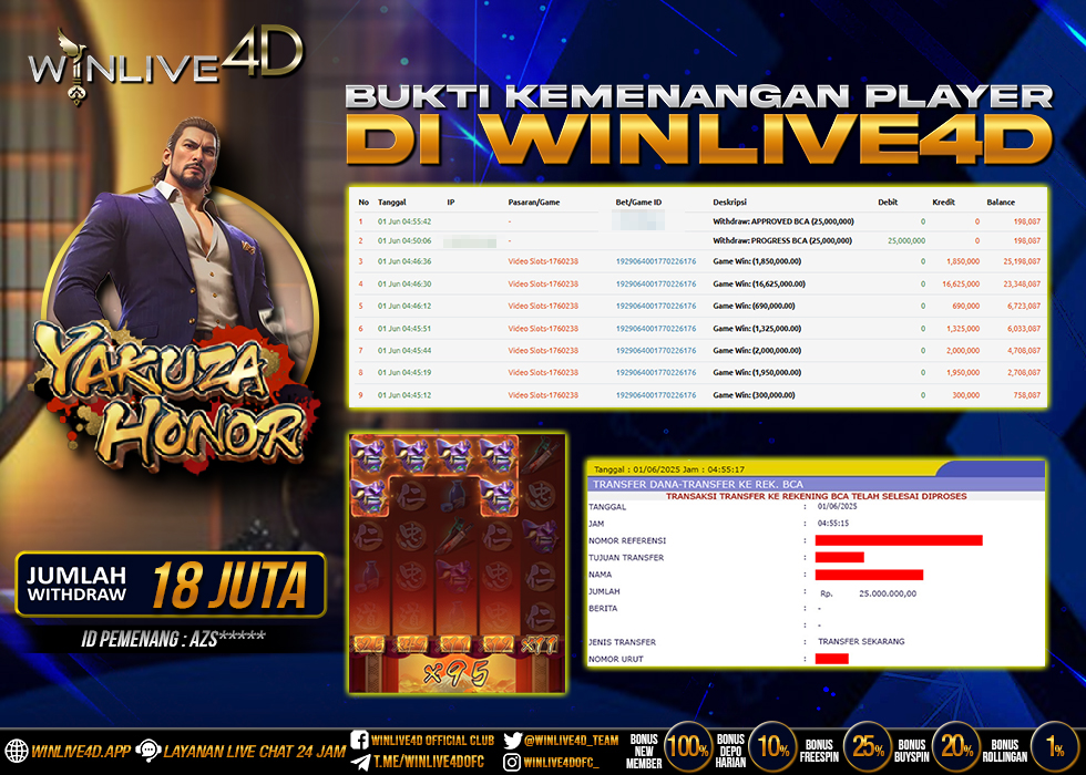 WINLIVE4D JACKPOT yakuza-honor-1-6-25.,- LUNAS