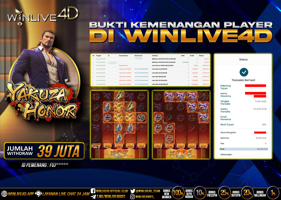 WINLIVE4D JACKPOT yakuza-honor-11-6-25.,- LUNAS