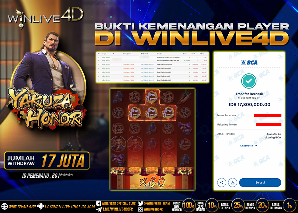 WINLIVE4D JACKPOT yakuza-honor-14-12-24,- LUNAS