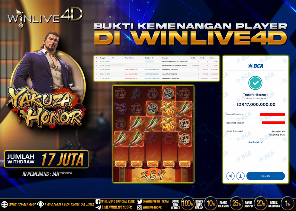WINLIVE4D JACKPOT yakuza-honor-22-12-24,- LUNAS