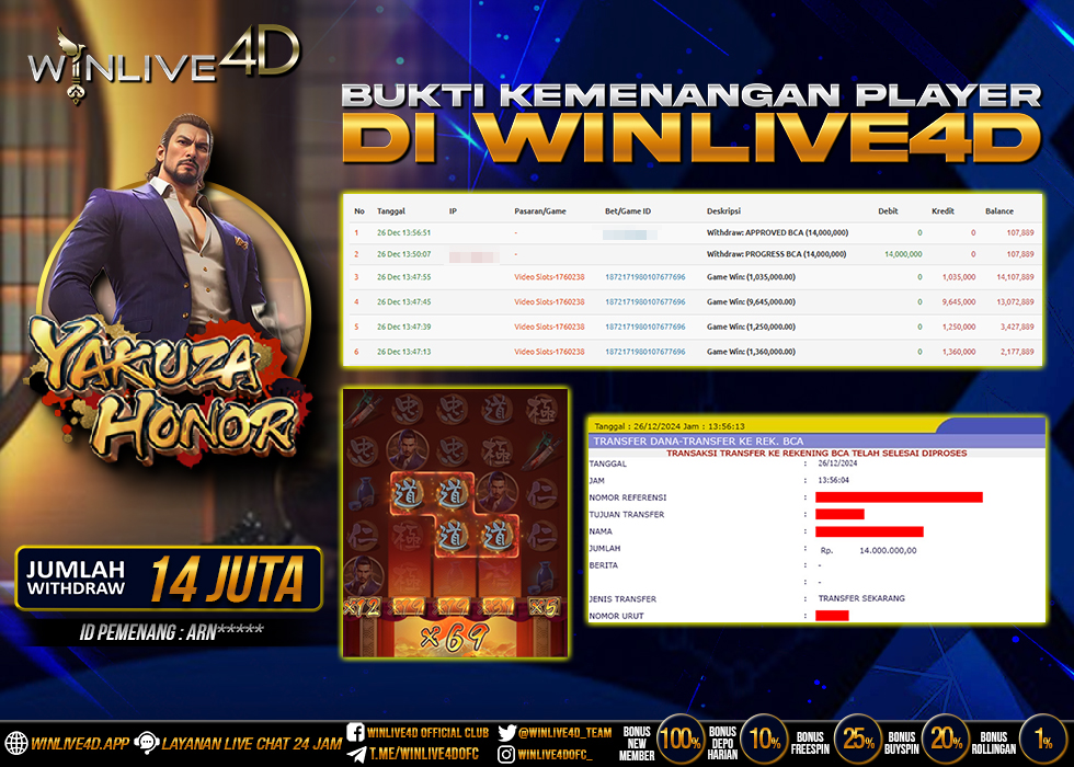 WINLIVE4D JACKPOT yakuza-honor-26-12-24.,- LUNAS