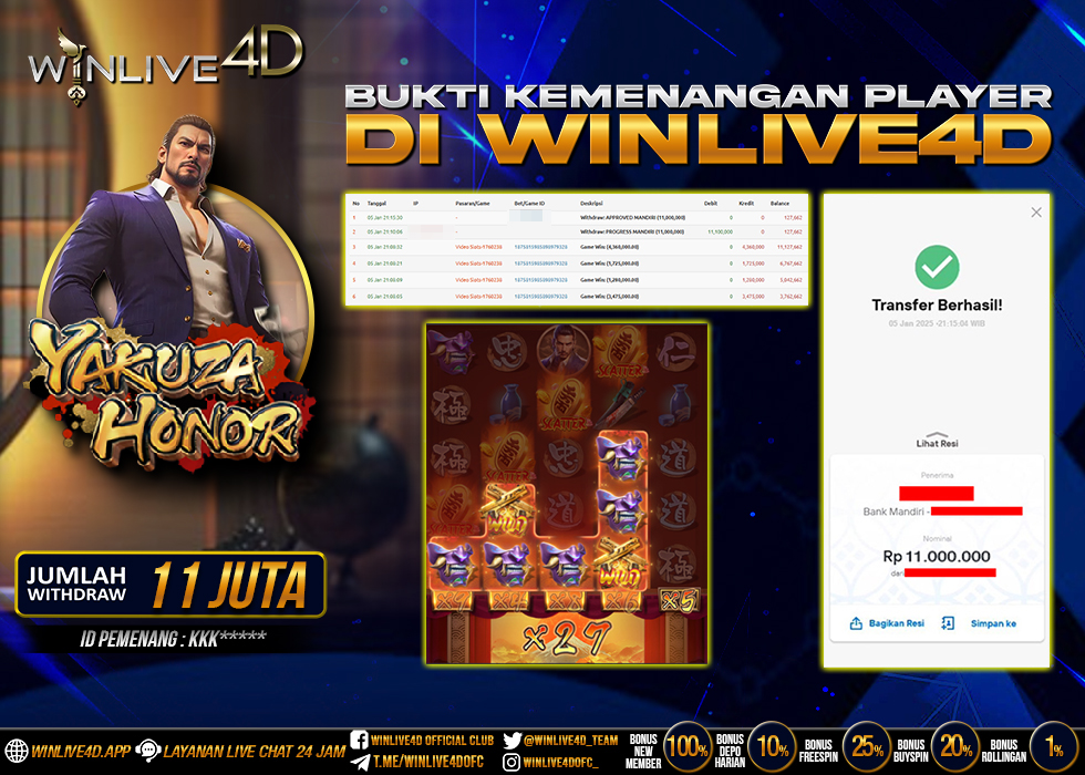 WINLIVE4D JACKPOT yakuza-honor-5-1-25.,- LUNAS