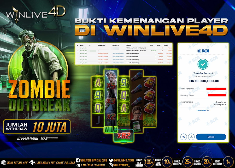 WINLIVE4D JACKPOT zombie-outbreak-26-5-25.,- LUNAS